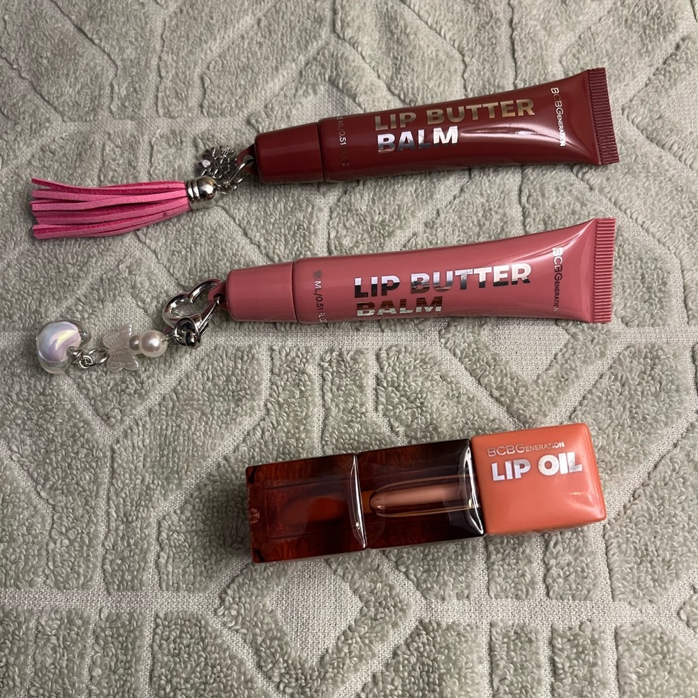 BCBGeneration Lip Butter Balm and Lip Oil Set New w/no tag